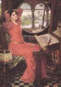 i and Half-sick of shadows said the Lady of Shalott (mk41) John William Waterhouse